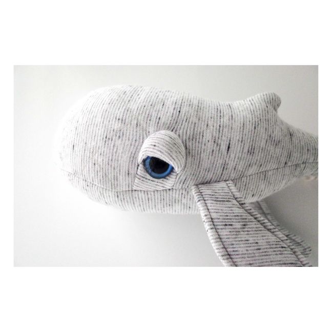 Peluche mini balena Nonno 30 cm  | Grigio