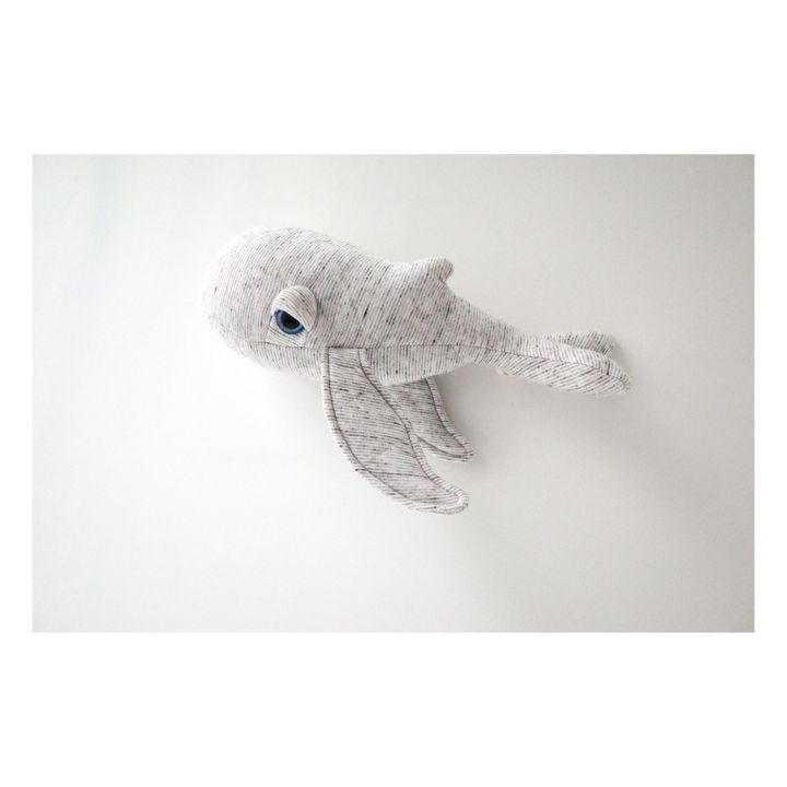 Mini Plüsch-Wal Grandpa 30 cm  | Grau- Produktbild Nr. 8