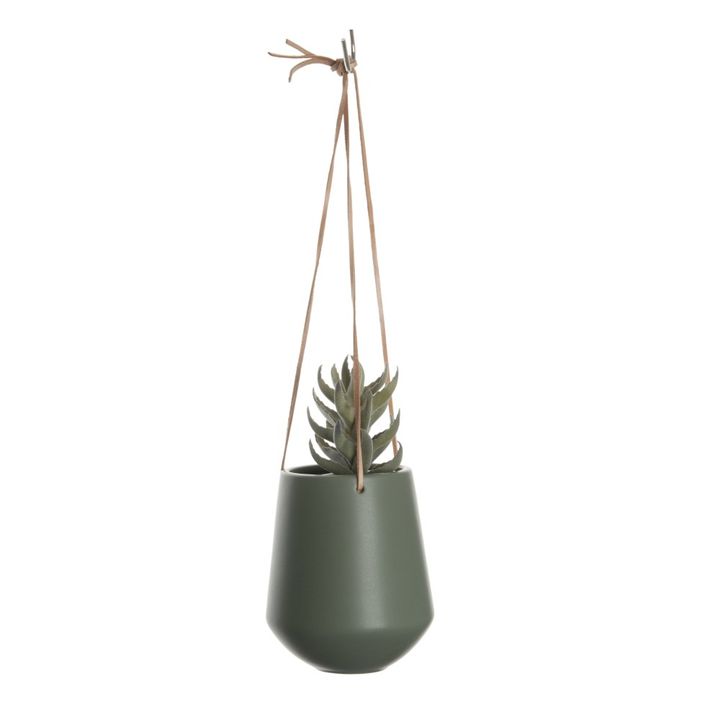 Ceramic Hanging Planter | Khaki- Product image n°2