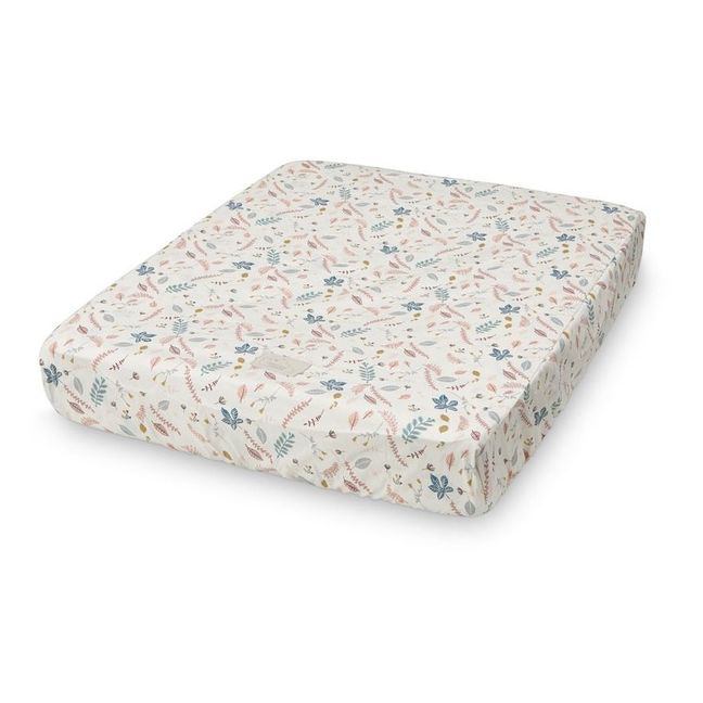 Funda de colchón cambiador Hojas 50x65 cm