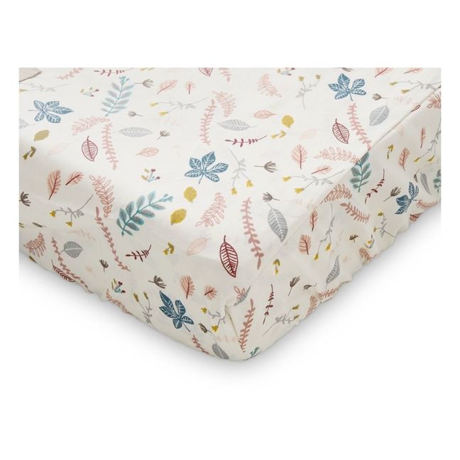 Funda de colchón cambiador Hojas 50x65 cm