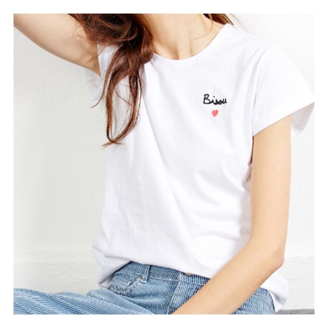Bisou T-shirt | Ecru