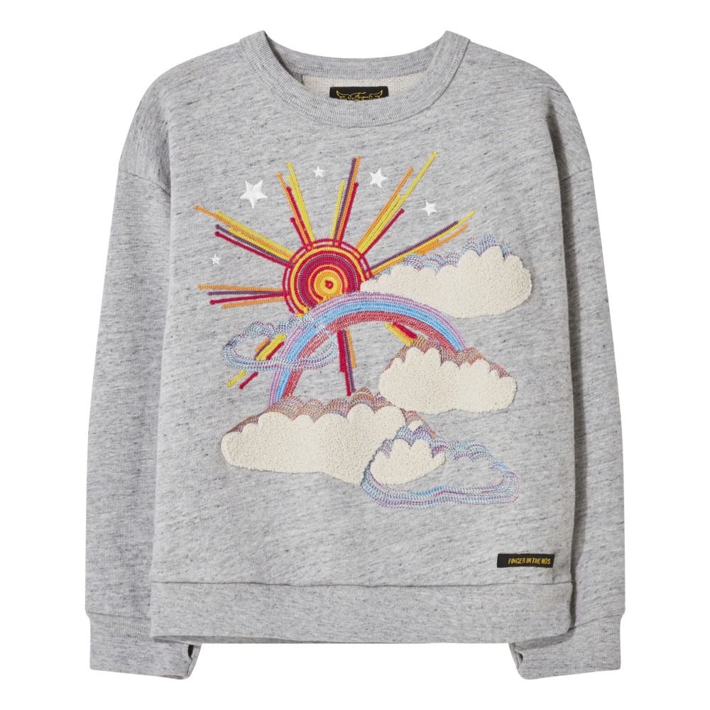 grey sun sweatshirt