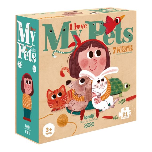 Puzzle animali I love my pets 