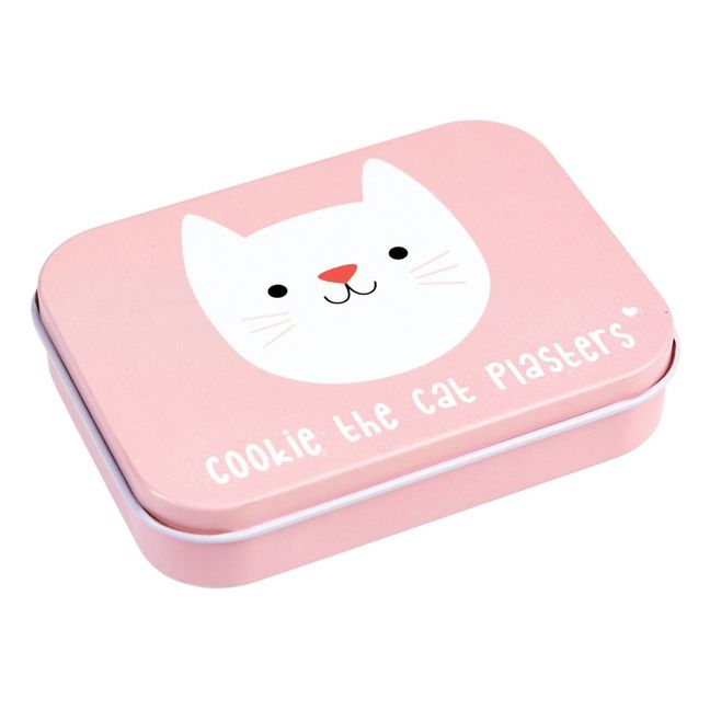 Cookie The Cat Plasters In A Tin - Set of 30