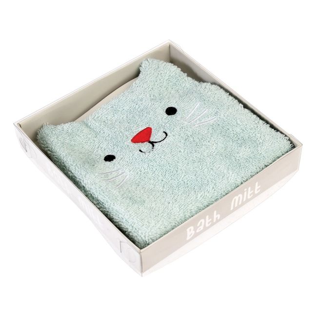 Manopla de baño de algodón El gato Cookie