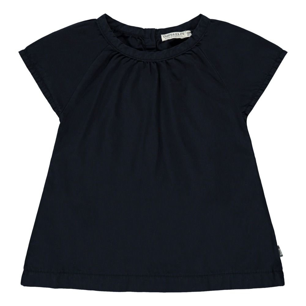Imps & Elfs - Robe Unie - Fille - Bleu marine