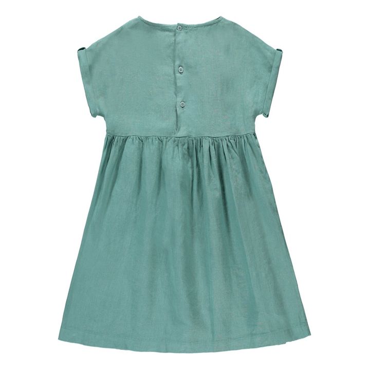 Ficelle Linen Dress | Celadon- Product image n°1