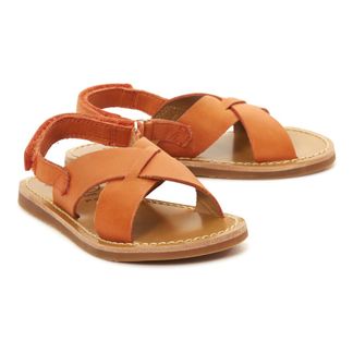 Pom d'Api Ledersandalen Freesia Stitch Cross -listing