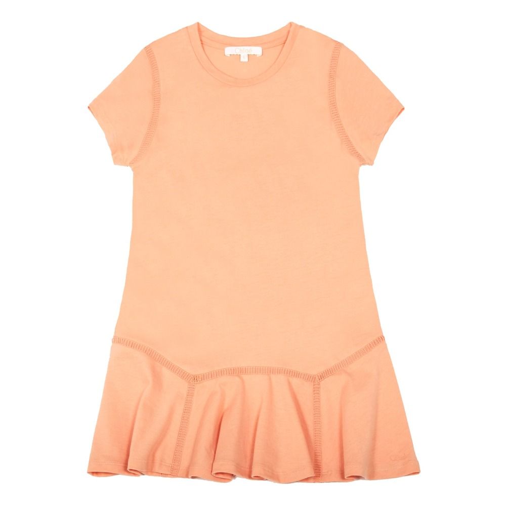 Chloé - Robe Ajourée - Fille - Rose