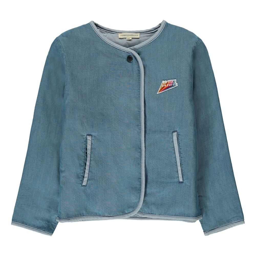 Hundred Pieces - Veste Denim Light - Fille - Bleu jean