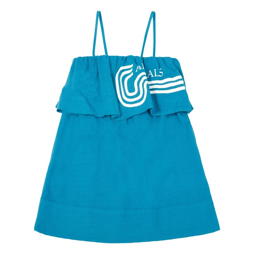 The Animals Observatory - Robe Animals Dove - Fille - Bleu azur