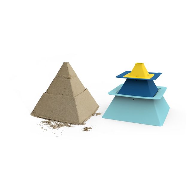 Moldes Pirámide Azul