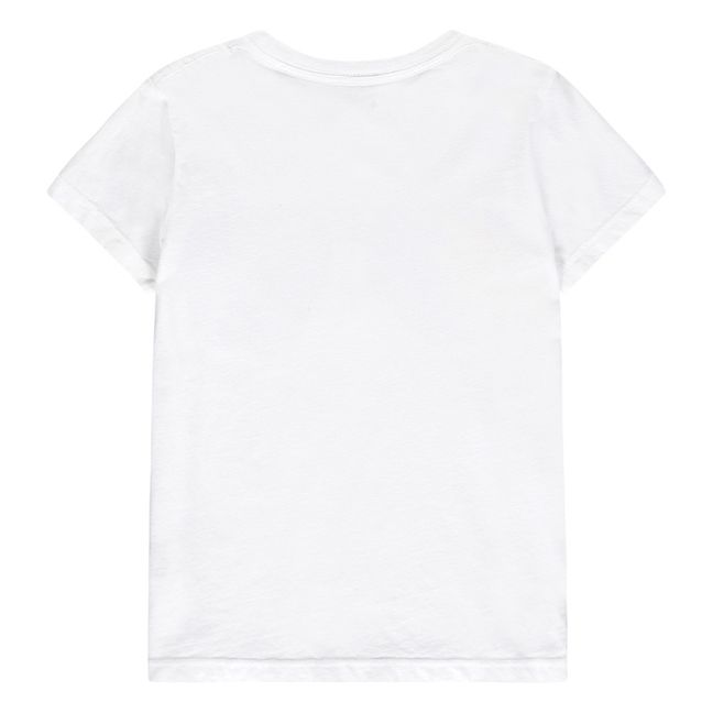T-Shirt Sunglasses Bianco