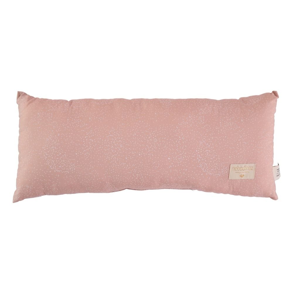 Nobodinoz - Coussin Hardy Bubble en coton bio 22x52 cm - Rose