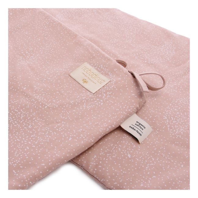 Linea Cot Bumper Pad Pale pink Leander Design Baby