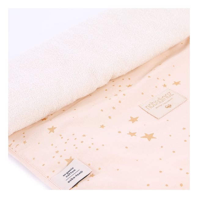 Nomad Stella Organic Cotton Changing Mat | Powder pink
