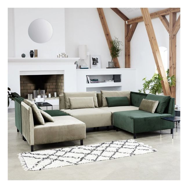 Tappeto Riba  | Bianco