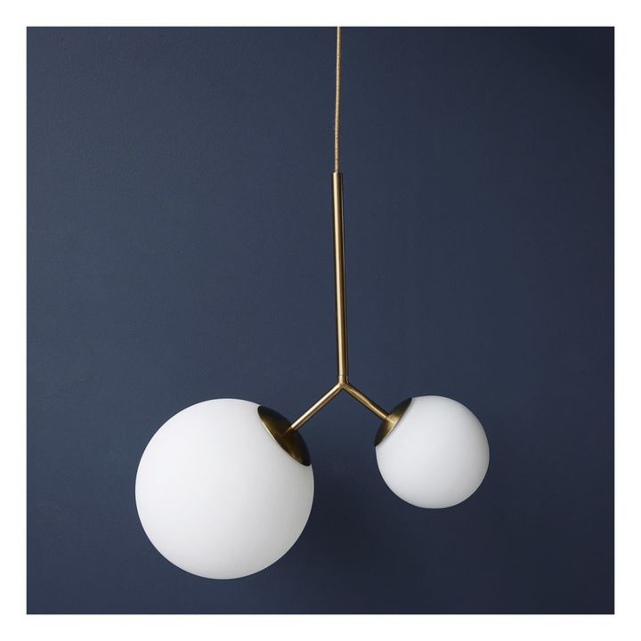 Lámpara de techo doble | Blanco- Imagen del producto n°4