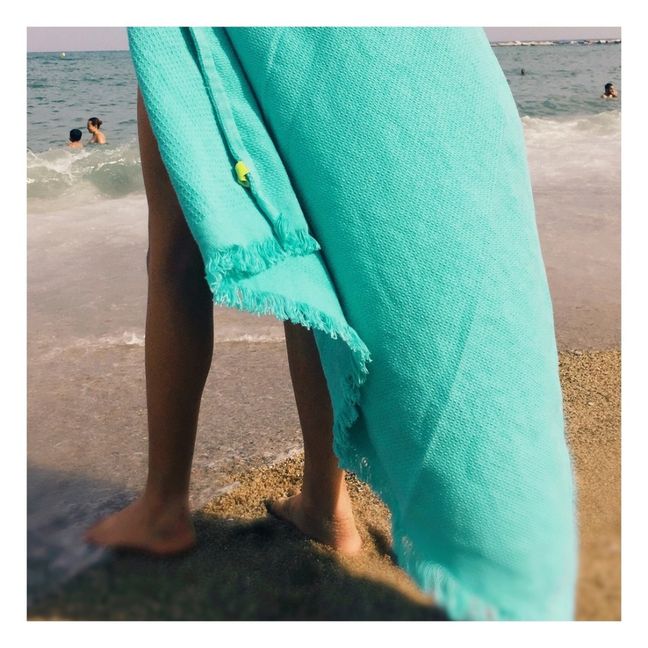 Asciugamano da spiaggia Turchese