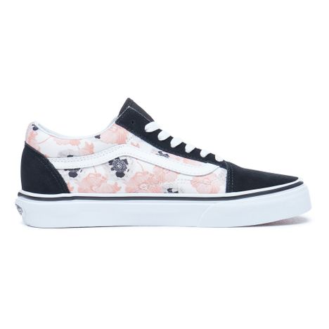 zapatillas vans con flores