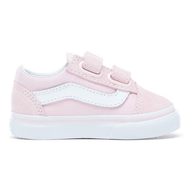 vans rosa wildleder