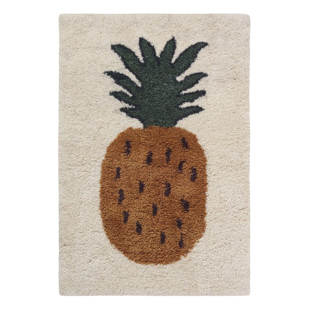 Teppich aus Wolle Fruiticana Ananas- Produktbild Nr. 2