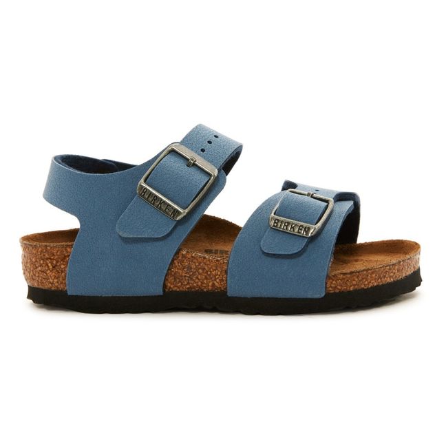 New York Nubuck Sandals | Light blue