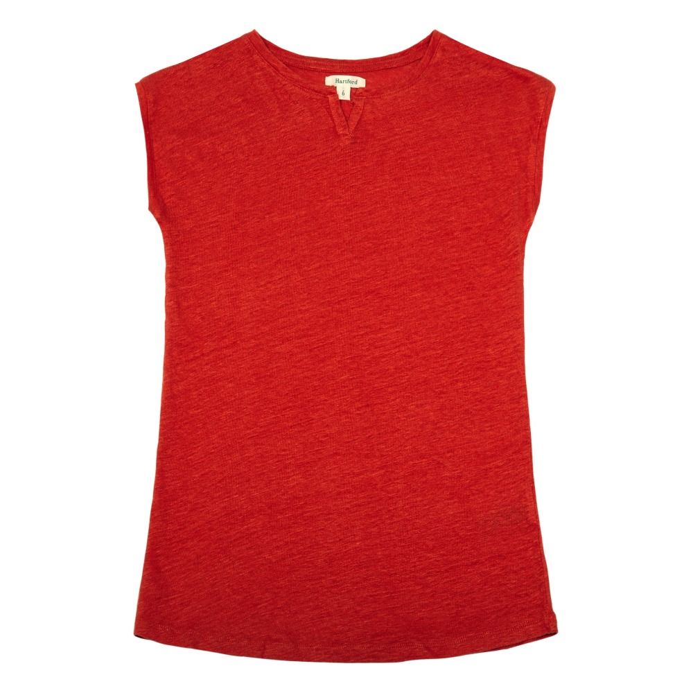 Hartford - Robe Lin Tun - Fille - Tangerine