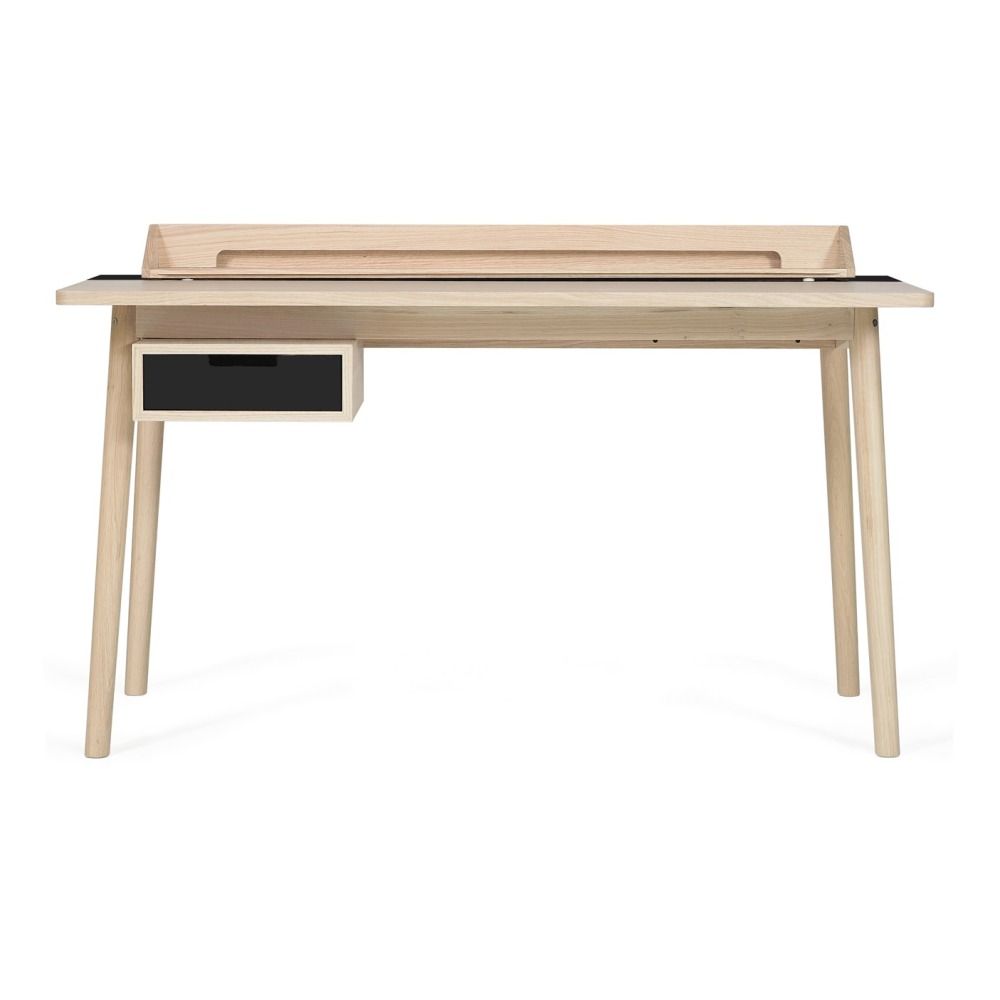 Honoré Oak Tree Desk Slate grey Hartô Design Adult