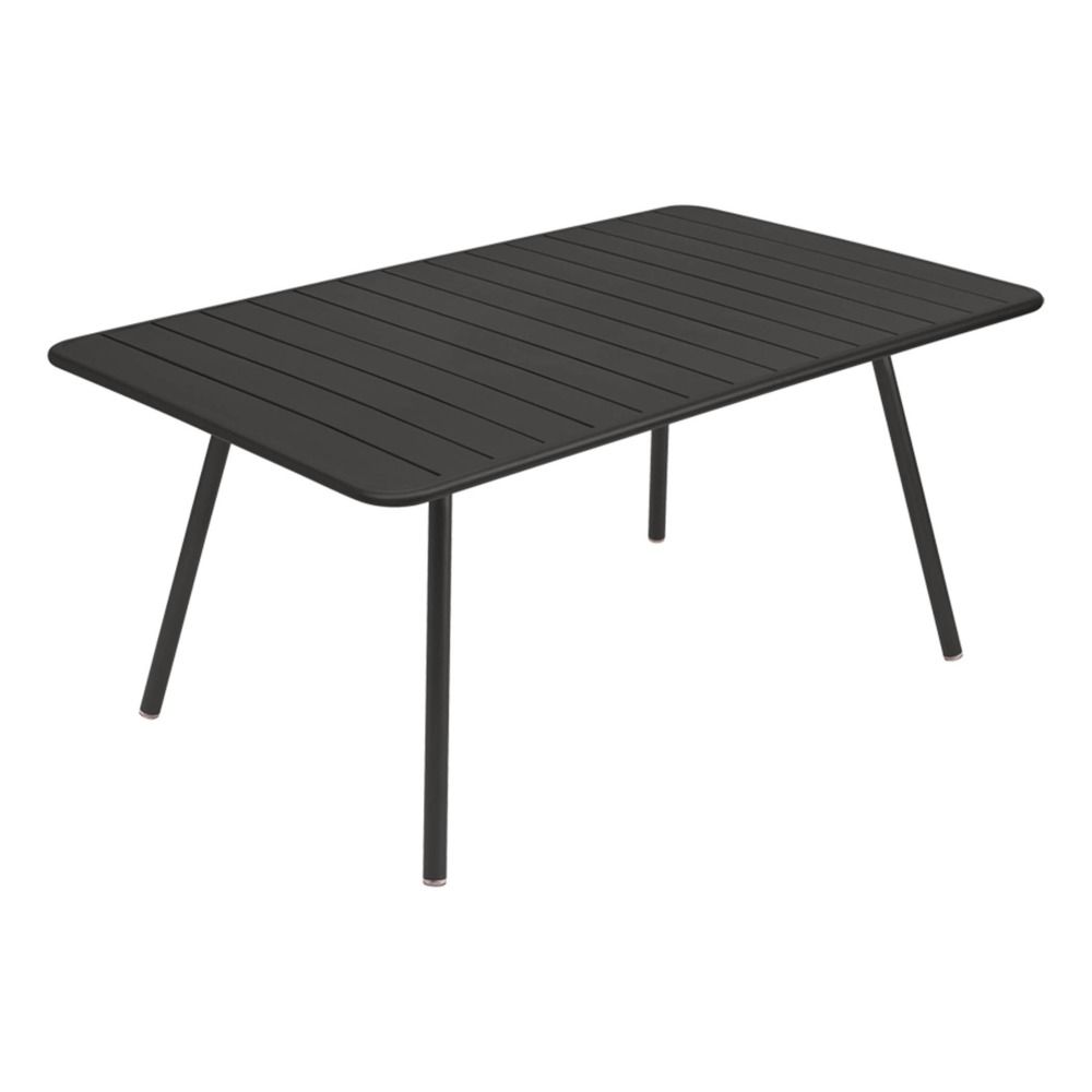 Fermob - Table Luxembourg 165x100 cm en aluminium - Réglisse
