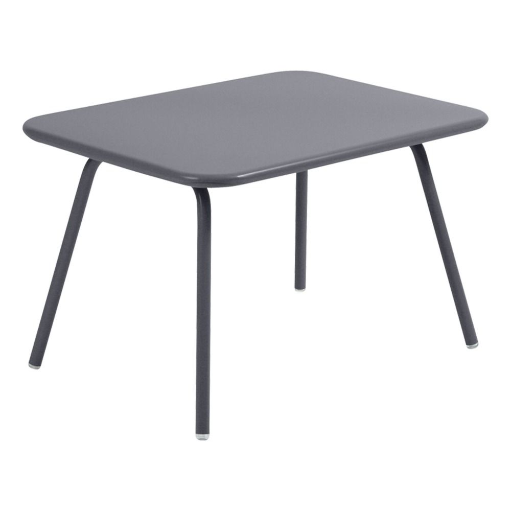 Fermob - Table Luxembourg pour enfant 76x55,5 cm en aluminium - Carbone