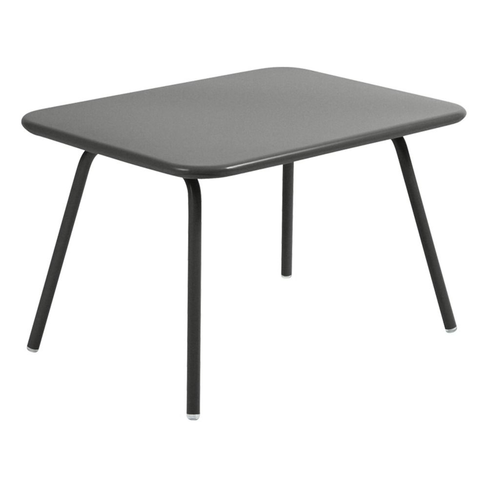 Fermob - Table Luxembourg pour enfant 76x55,5 cm en aluminium - Réglisse