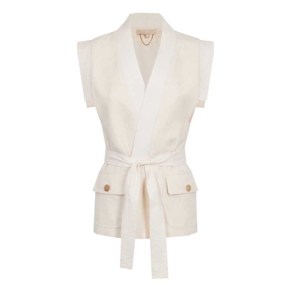 Vanessa Bruno - Veste Kimono Ivea - Fille - Crème