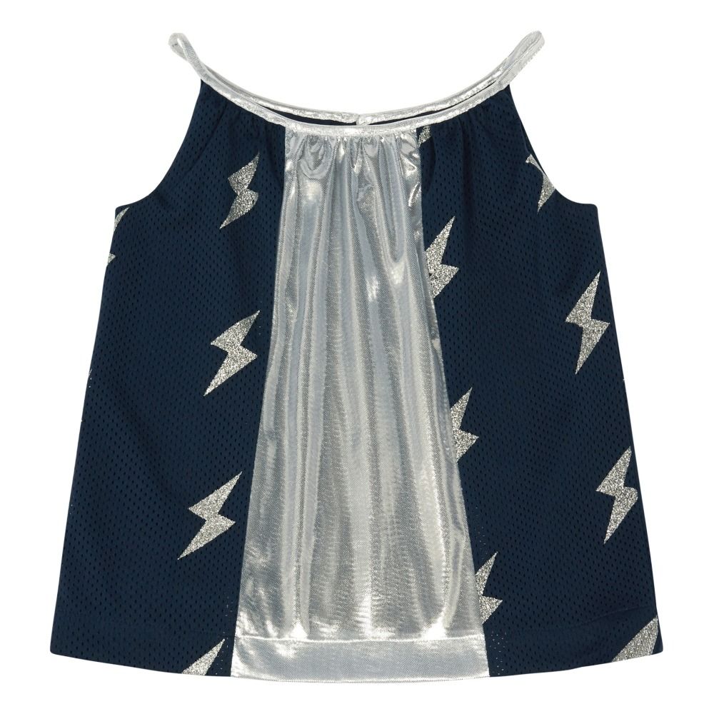 Oaks of acorn - Top Eclairs Lurex Jem - Fille - Noir