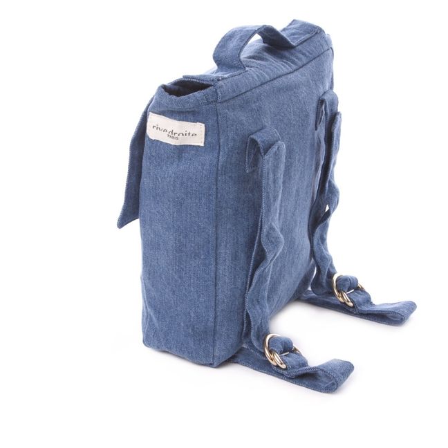 Minimes Recycled Denim Children's Backpack | Light Denim
