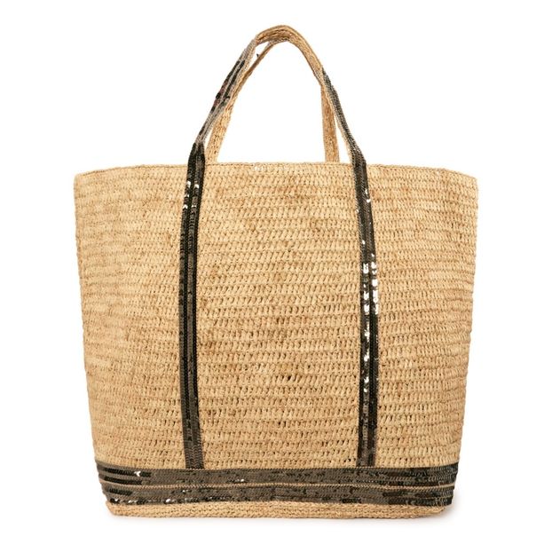 vanessa bruno raffia tote