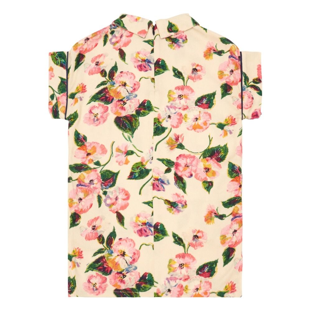 pink floral dress shirt