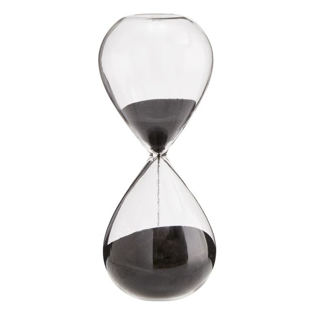 glass hourglass