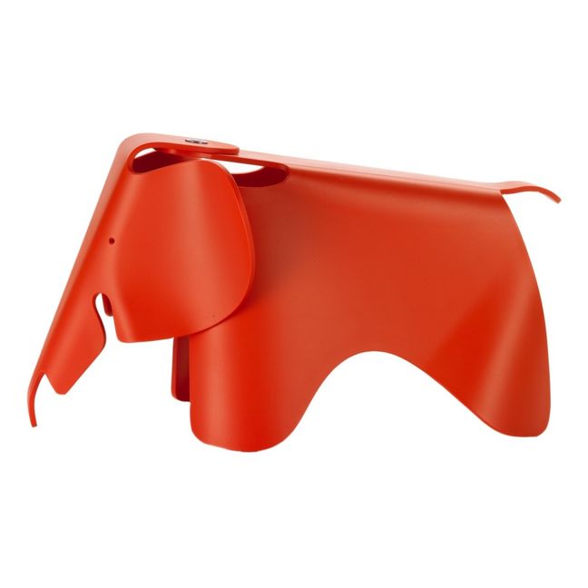 Hocker Eames kleiner Elefant- Charles & Ray Eames, 1945 | Rouge coquelicot