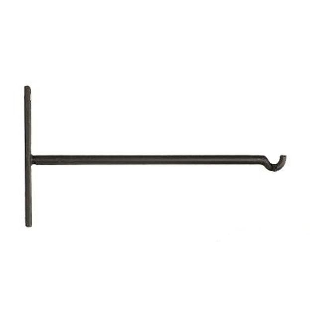 Metal Hanging Bracket 20 cm | Black
