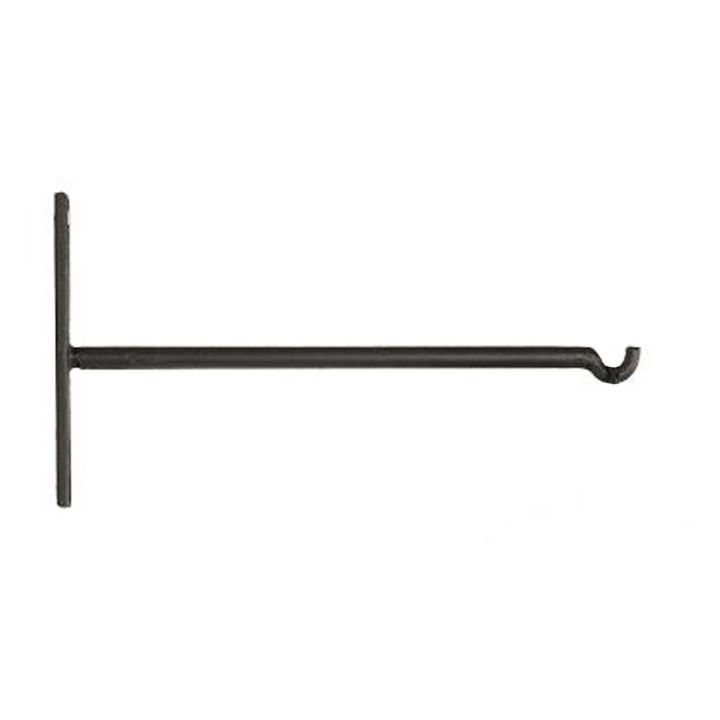 Metal Hanging Bracket 20 cm | Black- Product image n°0