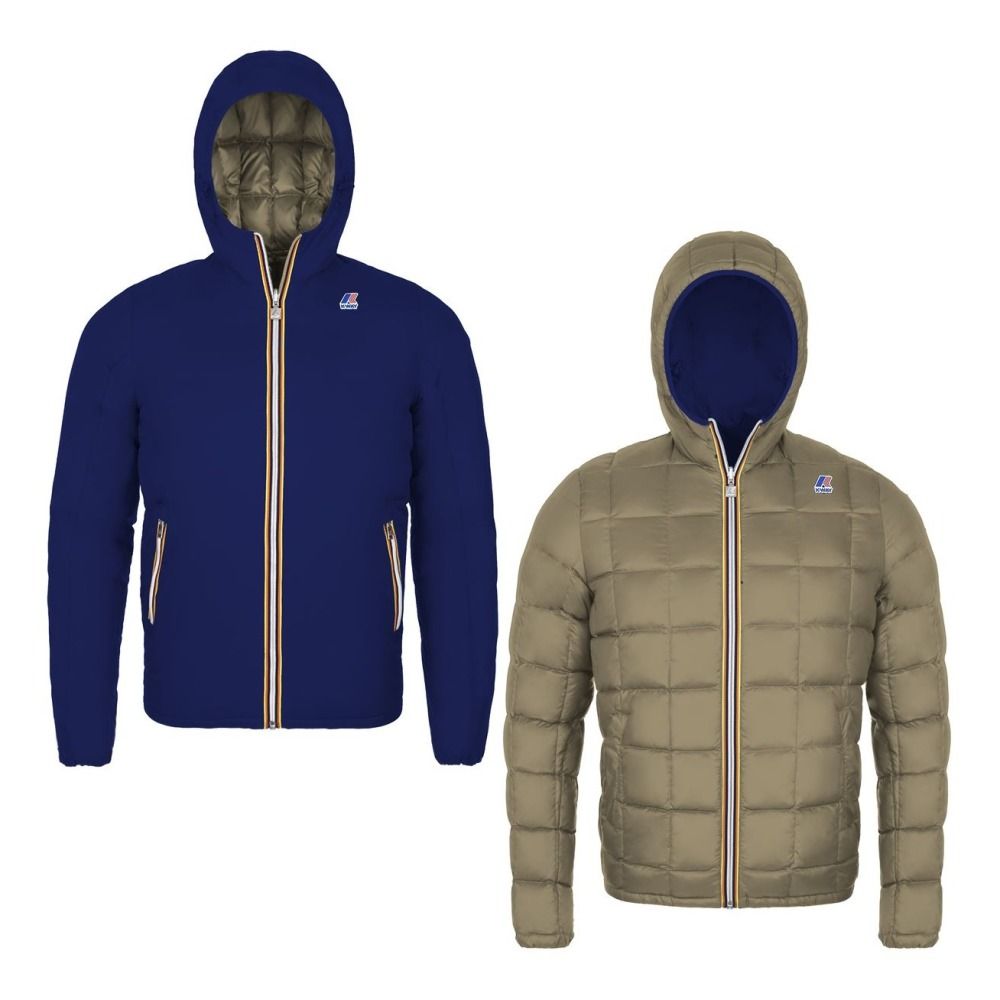 Jacques Thermo Plus Reversible Down Jacket Navy blue K-way. «