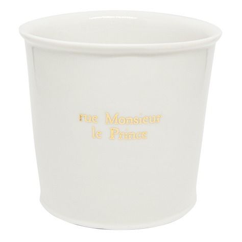 Alix D. Reynis - Gobelet en porcelaine RueÂ MonsieurÂ leÂ Prince 8,5 cm - Blanc