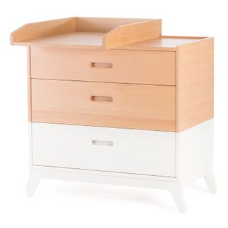 Nobodinoz Commode 3 tiroirs et plan à langer New Horizon-listing