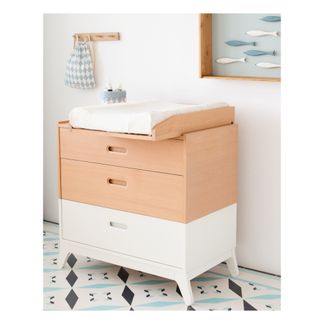 Nobodinoz Commode 3 tiroirs et plan à langer New Horizon-listing