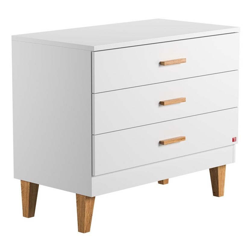 Commode Lounge En Chene Blanc Vox Design Bebe Enfant Smallable