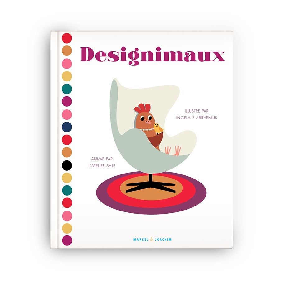 Marcel & Joachim - Livre Designimaux - Angela P. Arrhenius - Blanc