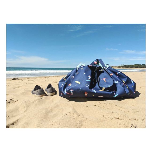 Outdoor Play Mat/Storage Bag - Surf