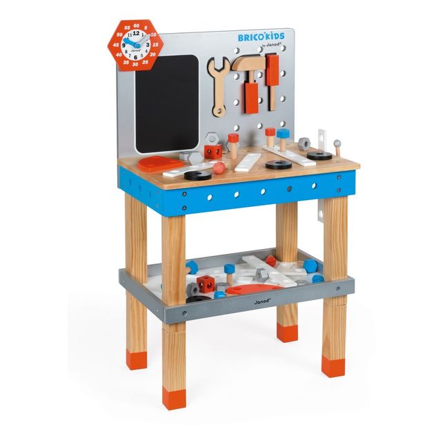 Tavolo Magnetico Brico Kids in legno con i suoi accessori 